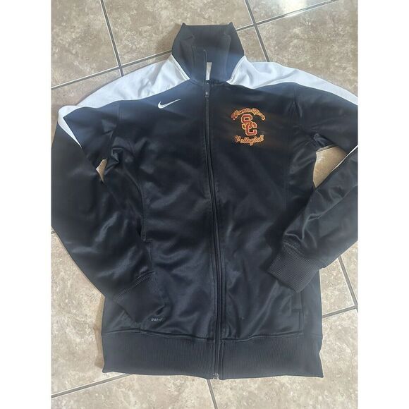 Nike Dri Fit LT Large Tall USC Volleyball Women’s Jacket Trojans - Picture 1 of 9